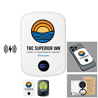 Wireless Charging 5,000 mAh UL Certified Power Bank